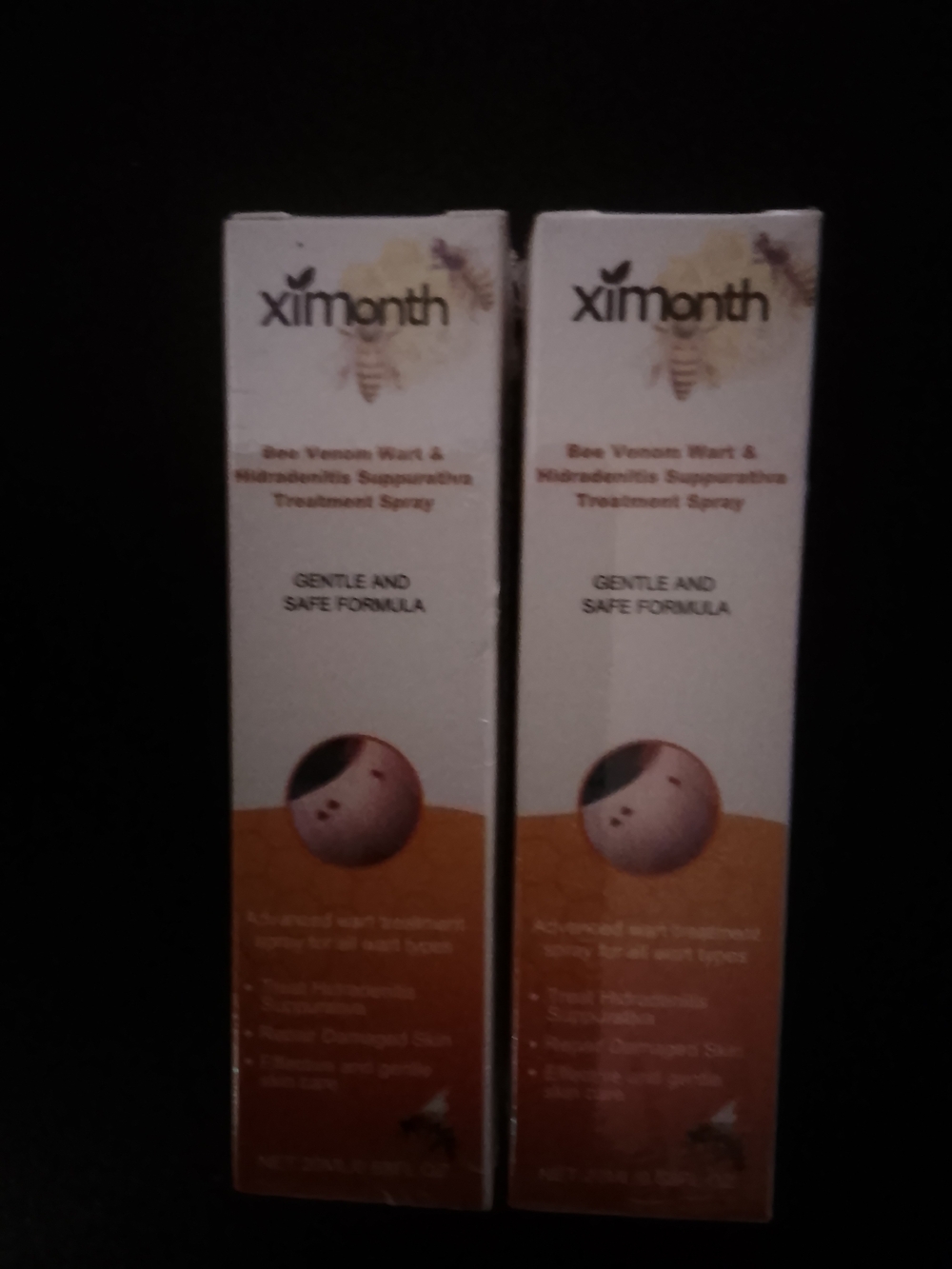 Ximonth Bee Venom Wart & Hidradenitis Suppurativa Treatment Spray Set Of 2